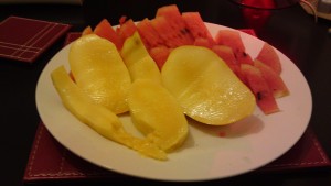 Pakistani Anwar Retol mango and watermelon
