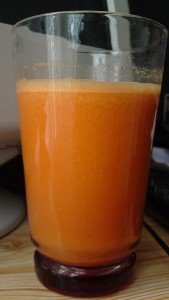 Apple and carrot juice