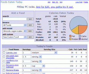 Fit Day Control Panel