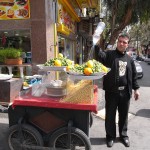 Middle Eastern lupin vendor