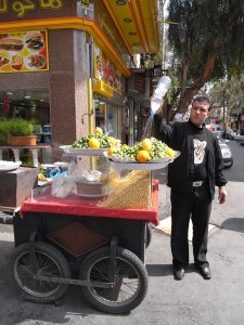 Middle Eastern lupin vendor