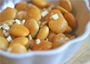 Lupins or lupini beans