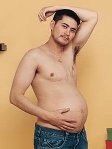 Pregnant man