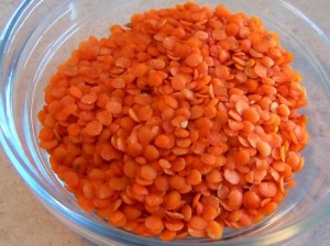 Red lentils