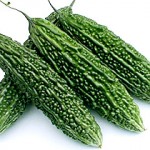 Karela - tastes as bad as it looks (IMO)