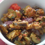 Vegetable curry with buckwheat
