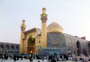 Shrine of Ali ibn Abu Talib in Najaf, Iraq. If paradise is real and there is a spot on earth from paradise then it is here. I recommend every mystic and aspiring mystic of any or no religion to visit this place and share with me what they feel Shrine of Ali ibn Abu Talib in Najaf, Iraq. If paradise is real and there is a spot on earth from paradise then it is here. I recommend every mystic and aspiring mystic of any or no religion to visit this place and share with me what they feel