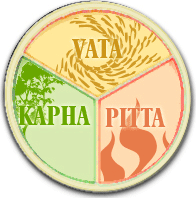 Vata. Kapha. Pitta. 