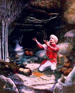 Ali Baba in the Cave of the 40 Thieves