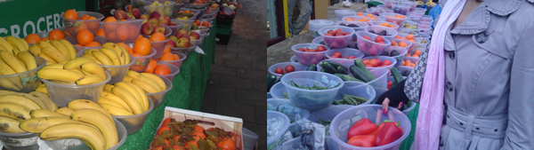 The £1 fruit and veg bowls I keep talking about! Ilford