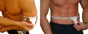 Use an Accu-Measure MyoTape to accurately and easily measure your waist, bicep or any other part of your bod