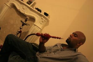 Me smoking my shisha